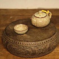 Four gem drums full of carvers work chic home elegant drum size diameter 25 high 9