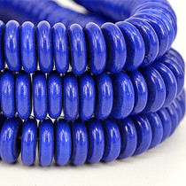 Lapis lazuli powder pouring optimization synthetic loose beads spacer beads drum beads diy Star Moon Buddha beads Bodhi accessories with beads