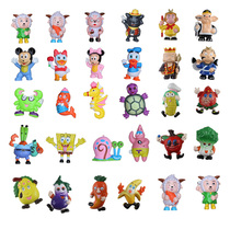 Childrens cartoon character fishing toy magnetic happy bear haunted Mickey Snoopy playing in the water