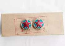 Old hat badge 85 big brimmed hat hat badge metal big hat badge last century retired inventory old goods badge