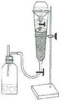 Glass exudation cylinder percolation cylinder 500ml osmosis filter cartridge filter cylinder contains punched plug connecting pipe without bracket