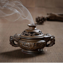 Ceramic amphora incense burner incense smoker antique incense burner Plate incense line incense stick stove home crafts ornaments