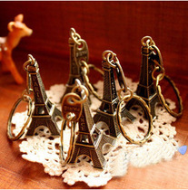 Exquisite merchants promotional gifts Paris Eiffel Tower Pendant Eiffel Tower Keychain