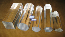 High transparent plexiglass acrylic hexagonal octagonal bar special shaped Strip customized square triangular semicircular plum blossom stick