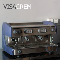 Original imported second-hand VISACREM double head Semi-Automatic Coffee Machine Italian coffee machine electric control version