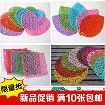 Kindergarten school creative pendant Classroom wall material decoration environment layout Handmade paper rope pad DIY pendant