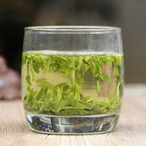 Green tea 2021 New tea listed Kaihua Longding Spring Tea Melon slices Mingqian Bird Tongue tea slices Tender tea bulk 500g