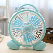 Mini small fan student dormitory bed small electric fan desk electric fan desktop household large wind fan