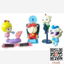 2015 Genuine KFC Piggy Mans transformation team doll KFC toy doll hand-made model full set of 4