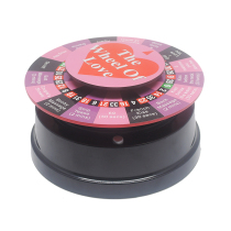 Hot selling foreign trade English electric fun turntable couple game turntable export tail list