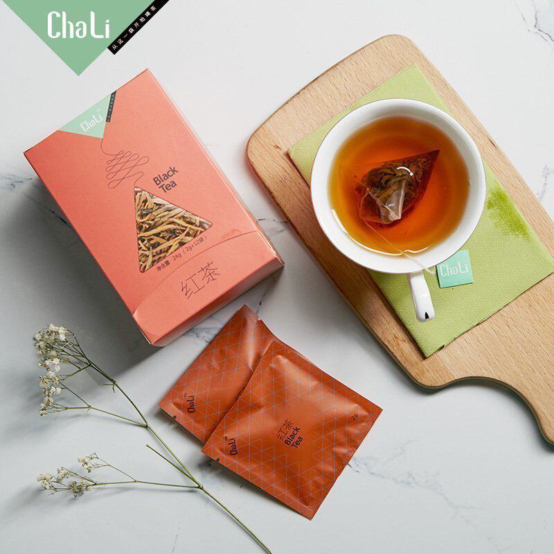 chali茶里红茶茶包云南凤庆滇红古树红茶茶叶袋泡茶红茶包12袋