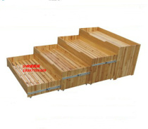 Manufacturer Direct Selling Children Push-and-pull Bed Kindergarten Special Wooden Four Push-and-pull Bed Children Solid Wood Baby Drawers Bed