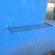 304 stainless steel outdoor balcony side mounted clothes drying pole Balcony exterior wall single drying pole bamboo pole drying quilt shelf