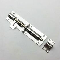 Stainless steel anti-theft latch door with lock latch door with buckle latch door buckle pin 4 5 6 8 inch screw
