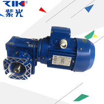 Purple turbine worm gear reducer motor NMRV030 040 50 63 75 90 aluminum housing gearbox small