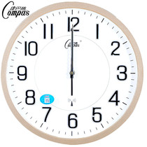 Comba 14 inch radio clock wall clock living room modern clock silent scanning third generation smart radio clock