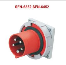 Upper Fung SFE Industrial Plug Socket Appliance Socket 3 4 5 Core SFN63A125A Dark mounted Anti-intercalation waterproof IP67