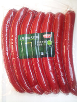 Rain and Resources 2KG Shanghai Flavor Large Red Sausage Fire Leg Sausage Sausage Fast Food Hot Pot Fried Vegetable Rozon Soup Catering Ingredients