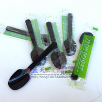 Disposable individually packaged scoop Ice cream scoop Mousse scoop Dessert scoop Black pudding scoop 200pcs