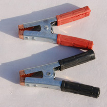 Car battery charging clip with fire wire connecting line crossing Jianglong alligator clip pure copper thick pliers