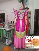 2019 new performances to serve 56 Xin Jia Costumes Folk Dance Suit for Mongolian Solo Dance