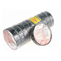 Original 3m insulation tape lead-free 20 m black 1712 flame retardant universal PVC electrical and electrical tape