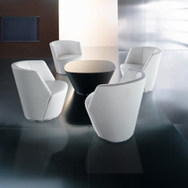 Nordic fabric lounge chair sofa armchair hotel club meeting chair reception chair