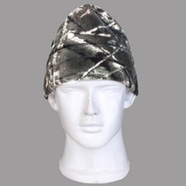 New winter outdoor hiking warm camouflage fleece semi-round hat winter outdoor hat riding motorcycle