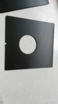Linhof4x5 III Linhof3 Special lens plate Aluminum alloy Matt black 99*93mm