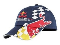 Bull Red F1 Racing Hat Baseball Hat Motorcycle Hat Sun Hat