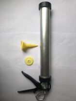 Thickened aluminum alloy soft glue gun glass glue gun structure sealant gun can be used for all kinds of long and short soft glue