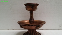 Tibetan Buddhism Nepal copper paste Protector Cup 16cm high