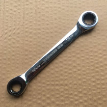 Chrome vanadium steel 16-18 Ratchet dual-use wrench Quick wrench Two-end ratchet plum blossom ratchet plum blossom wrench