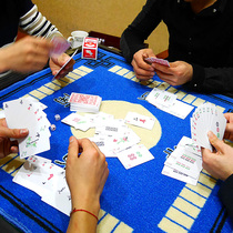 Cards Mahjong playing cards waterproof thickened plastic mini travel portable small paper mahjong cards cards give color