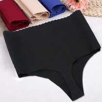 No trace high waist ladies thong pants T pants sexy underwear no trace bag tight body shaping bottom underwear women