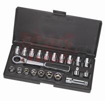 Sata Sida 21PC 20mm penetrating quick-pull set sleeve penetrating sleeve suit 09134