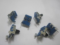 12MM double 6-pin B50K potentiometer B503 adjustable resistance power amplifier audio PCB sound adjustment accessories