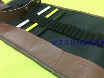 Pencil finishing pen curtain 48-pack canvas pen bag can be inserted sketch color pencil storage roll pen bag