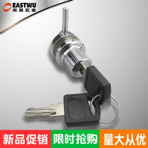 East Wu Glass Display Cabinet Lock Counter Cupboard Hand Enclosure Jewellery Cabinet Red Wine Cabinet Glass Single Door Bolt Lock