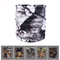 Outdoor riding windproof warm bib winter motorcycle cold-proof fleece ski neck cover men and women thick camouflage