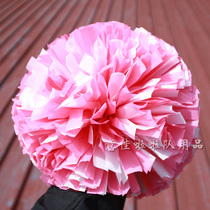 Customized professional competition with cheerleading Flower Ball pink white embellishment cheerleading ball pull ball training Big Flower Ball