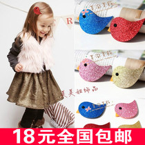 Girl Korean Version Princess Cute Little Bird Hair Clip BB Clip Baby Hairpin Hairpin Haircut Hair Accessories