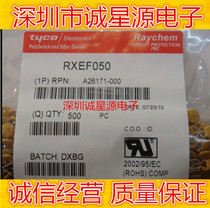 PPTC self-recovery fuse RXEF050 72V 0 5A 500MA generation 60V 500MA brand new