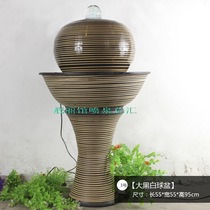 Feng Shui Ball Cai Egg Water Bonsai Garden Fountain Pool Fountain Hall Garden Pottery Jar