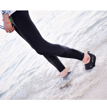 2018 Korean version of outdoor split diving pants Mens and womens trousers Slim sunscreen surfing swimming trunks quick-drying pants snorkeling pants