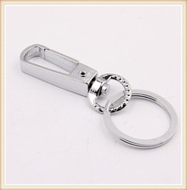 Cheap single ring keychain car keychain waist hanging key chain 2 yuan shop quality keychain