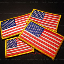 American color left arm flag armband badge badge M65 combat uniform BDU vest backpack multi size optional