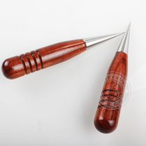 Han Style Professional Wood Handle Stainless Steel Fancy Coffee Laflower Needle Special Precious Collection Carved flower pen Shook flower