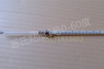 Mercury thermometer Eng viscosity No. 1 2 thermometer The thermometer for petroleum is 25cm long