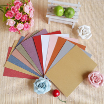 15 * 10cm blank postcard pearlized cardboard vanilla paper jam DIY rubber stamp special paper jam